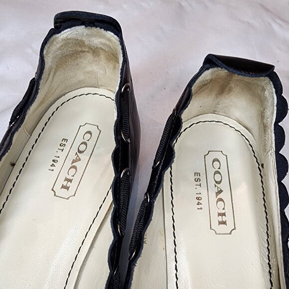 Coach | Tilly Leather Ballet Flats - Picture 3 of 7